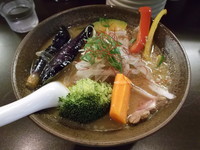 「ベジみそらーめん」@ラー麺 エンジンの写真