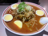 「味噌卵麺850円」@蒙古タンメン 中本 目黒店の写真
