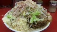 「大豚ラーメン 850円（ニンニク・アブラ・野菜マシマシ）」@ラーメン二郎 桜台駅前店の写真