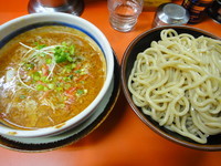 「【期間限定】海老味噌つけ麺・中盛」@獅子王の写真