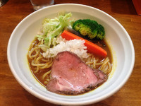 「【夏の冷やしの陣 第二弾】冷やし彩花カレーラーメン」@はりけんラーメンの写真