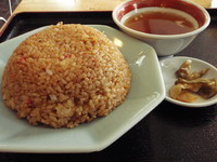 「黒炒飯　【560円】」@キッチン840の写真