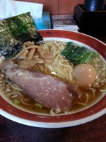 「しょうゆらーめん650円+味玉100円」@麺処 懐やの写真