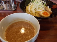 「魚介豚骨つけ麺」@竹岡屋 久米川店の写真