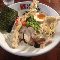 「冷ラーメン  WHITE」@二丁目 つけめん GACHIの写真