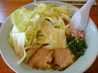 「背脂の魚介味噌+キャベツ」@力丸の写真