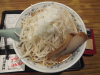 「ふじ麺味噌味700円(割引500円)脂増＆味増＆野菜やや増」@優勝軒 柏店の写真