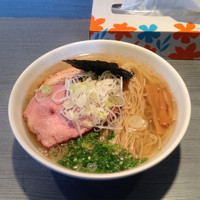 「煮干そば(塩、細麺)+チャーシュー1枚追加+大盛」@喜乃壺の写真