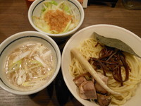 「ネギ塩つけ麺（中盛）＋ジロベジ」@INOSHOWの写真