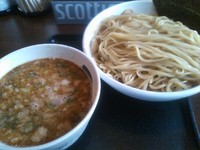 「つけそば（大盛）」@中華食堂 尽者の写真