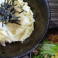 「重濃鯵ニボつけ麺　800円」@志奈そば 田なかの写真