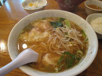 「雲呑麺　650円」@仙香園の写真