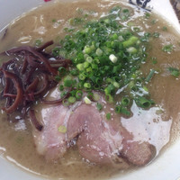 「ラーメン+餃子+チャーシュー丼」@博多長浜らーめん 道の写真