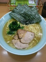 「ラーメン大盛り(麺硬め油多め)850円」@横浜家系ラーメン 二代目 梅家の写真