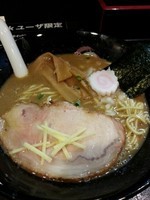 「【限定】特濃煮干しそば　あら炊きver.」@おおぜき中華そば店の写真