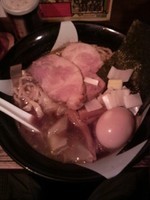 「特製煮干ラーメン大盛り1000円」@すごい煮干ラーメン凪 新宿ゴールデン街店 本館の写真