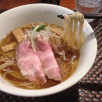 「冷やし煮干そば」@らぁ麺 やまぐちの写真