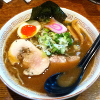 「中華そば（熟成）650円」@三麺流 武者麺 江坂店の写真