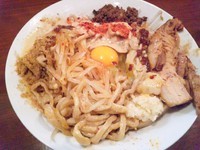 「【夏季限定】冷やし坦々マカナイ￥800」@メガガンジャの写真