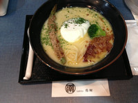 「鶏白湯そば（麺大盛サービス）」@麺巧 潮の写真