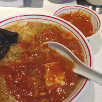 「蒙古タンメン＋麻婆豆腐」@蒙古タンメン 中本 西池袋店の写真