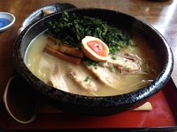 「岩のり塩らーめん大盛り」@支那そば 竹風の写真