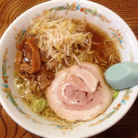 「Aセット（ラーメン＋唐揚げ弁当）720円」@静雨庵の写真