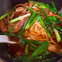 「牛じる中華そば2回目」@中華そば やましょうの写真