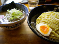 「つけそば　800円（小盛　麺230g、味玉半分サービス）」@中華蕎麦 とみ田の写真