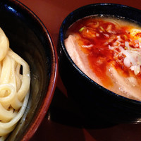 「辛つけガンジャチャーシュー+ネギ」@UNDER GROUND RAMENの写真