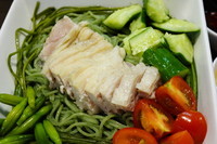 「ぐりんぐりん和え麺（夏限定）」@自家製麺 ほうきぼし 志茂店の写真