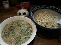 「【ゲリラ限定】冷や汁納豆つけ麺（アキラ式すったて）＋etc」@ラーメンアキラの写真