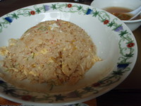 「チャーハン　【500円】」@かかしのラーメン 八潮店の写真