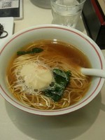 「稲庭中華そば」@本枯中華そば 魚雷の写真