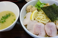 「スペシャルつけ麺（中盛）」@濃厚鶏そば 麺屋武一 秋葉原店の写真