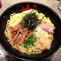 「辛味噌油そばＷ盛（￥730）」@東京油組総本店 赤坂見附組の写真