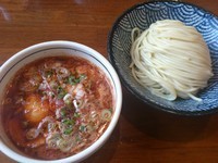 「海老つけそば（醤油）￥780＋味玉￥100＝￥880」@麺 一直の写真