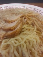 「醤油ラーメン（まったり）600円」@喜多方食堂 浅草本店の写真