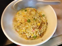 「タンメン（塩味）＋セット（半盛ちゃーはん）」@中華食堂 萬里 本店の写真