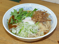 「夏のスタミナカレーライト（和えそばVer甘口）1,000円」@MENYA 食い味の道有楽の写真