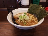「お魚豚骨醤油ラーメン並盛」@麺屋 クラー軒の写真