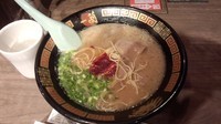 「天然とんこつラーメン「替え玉× 2」」@一蘭 越谷イオンレイクタウン店の写真