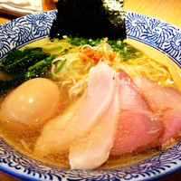 「特製芳醇香味そば(塩)・中盛り：950円＋50円」@麺屋 一燈の写真