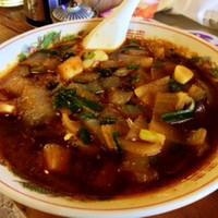 「アリランらぁめん・中盛り・甘口：700円」@アリランらあめん 八平の写真