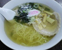 「支那そば　５７０円」@おもだかや 新津店の写真