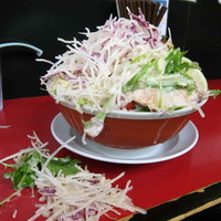 「冷やし中華SiO（大） 大盛 850円」@用心棒 本号の写真