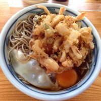 「かき揚げ玉子（￥500）」@加賀の写真