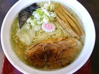 「しお・らーめん＋大盛り」@らーめん 新 満福の写真