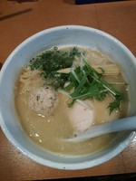 「鶏SOBA塩」@らーめん 銀杏 亀有店の写真