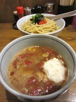 「トマトチーズつけ麺・並盛」@麺屋 蕃茄の写真